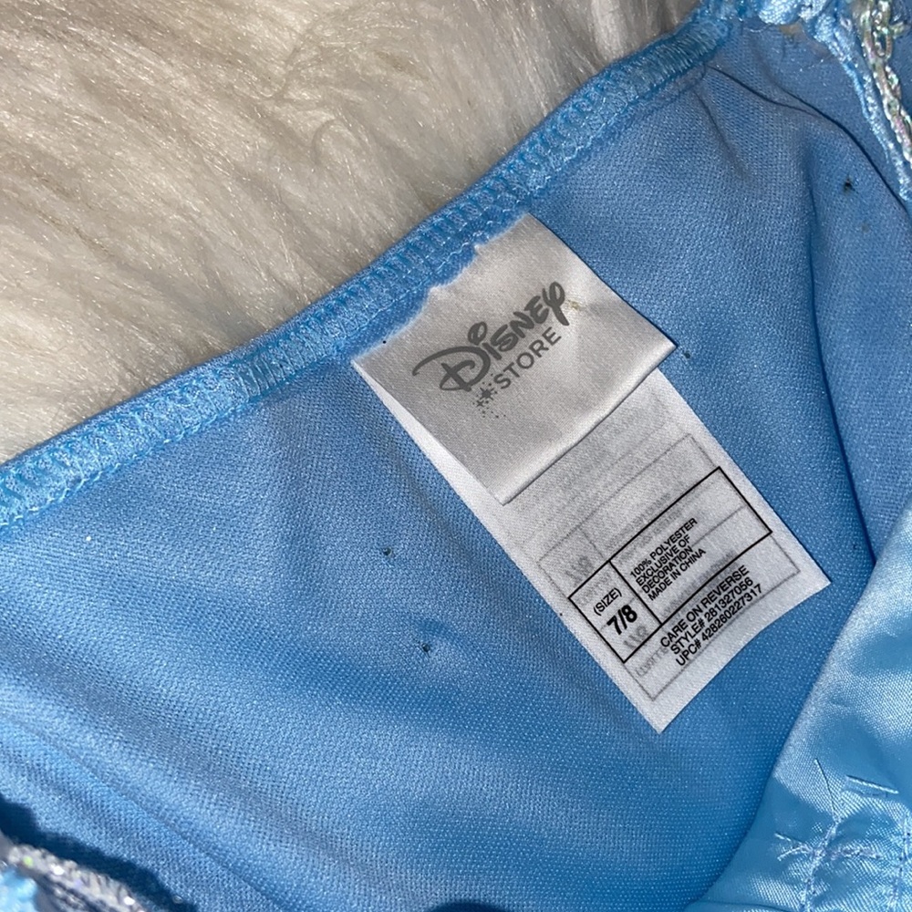Disney Store Cinderella Costume Princess Dress, Size 7/8 - Picture 9 of 16